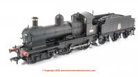 31-086A Bachmann 3200 Earl Class Steam Locomotive number 9018 in BR Black livery with early emblem and weathered finish